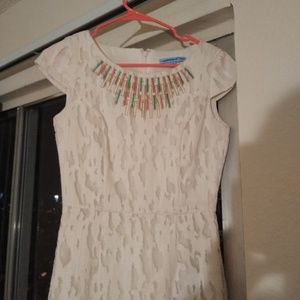 ANTONIO MELANI New Without Tags Size 0 White Dress